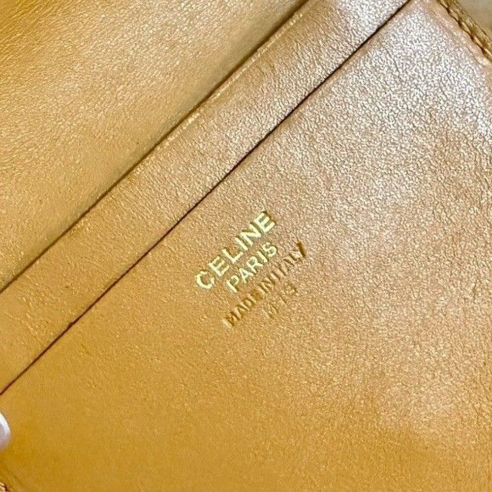 Celine Macadam Kisslock Compact Wallet Vintage 90s EUC M13 - Picture 8 of 11